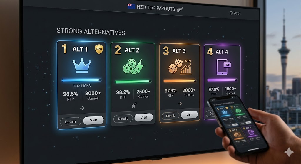 Strong Alternatives — Best Payout Online Casino Nz