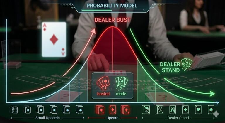 Blackjack strategy - when to hit or stand