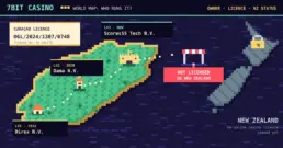 7Bit Casino: Owner, Licence, Bonus and NZ Status