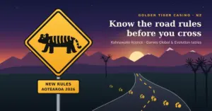 Golden Tiger Casino NZ: Games, Software, Licence and the 2026 Rules