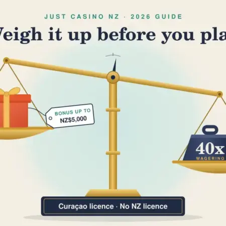 Just Casino NZ: Games, Bonus, Payouts and the 2026 Rules