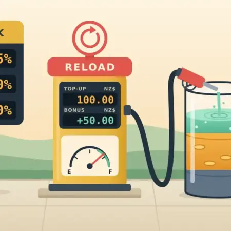 Reload Bonuses at New Zealand Online Casinos Explained