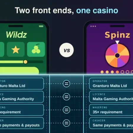 Wildz vs Spinz: Comparing Two Casinos Run by One Operator